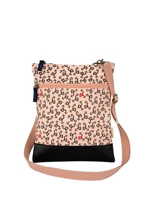 Crossbag Umhängetasche Anchor Love lachs